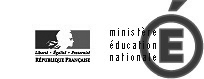 Logo du ministère de l'éducation nationale