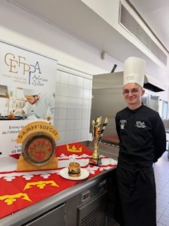 Coupe de France du Burger : un apprenti du CEFPPA victorieux !
